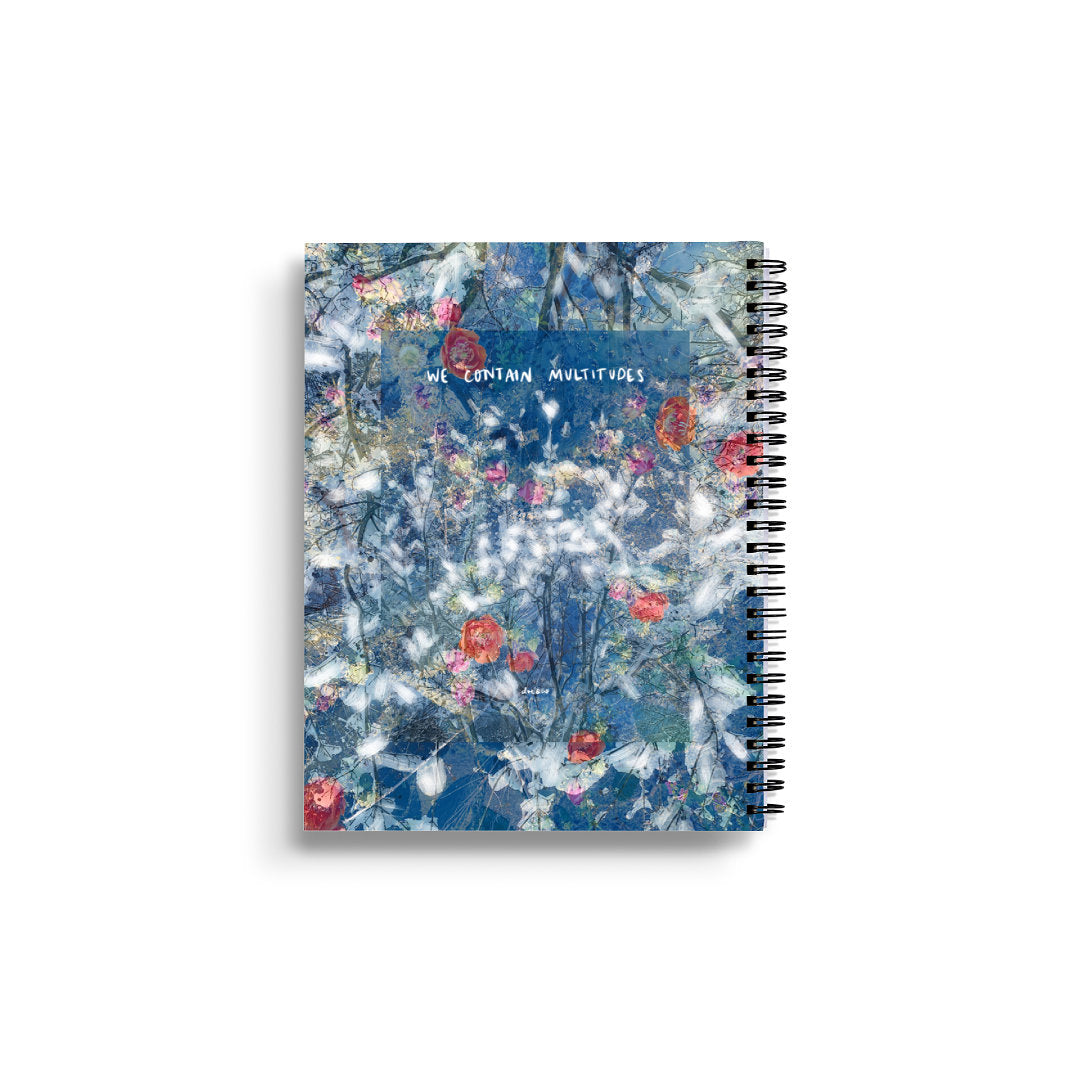 "we contain multitudes" - series: you are home, paper notebook