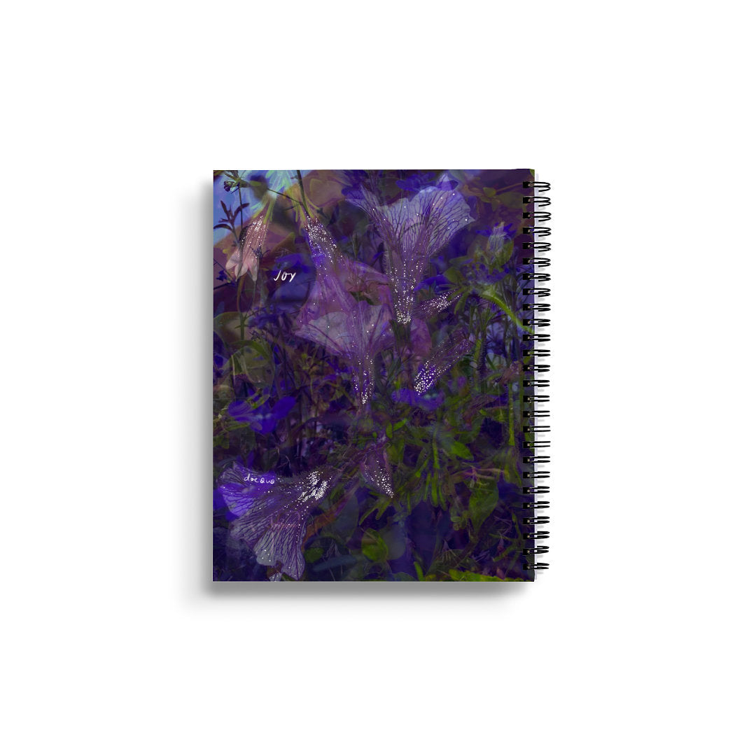"joyfully exploding" - series: you are exploding, paper notebook