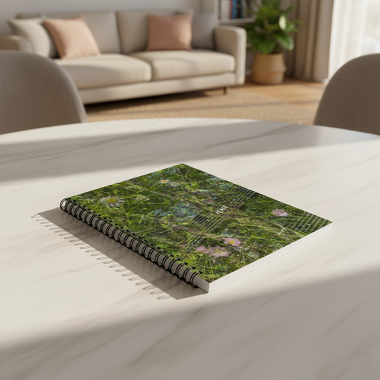 "inner peace" - series: you are exploding, paper notebook