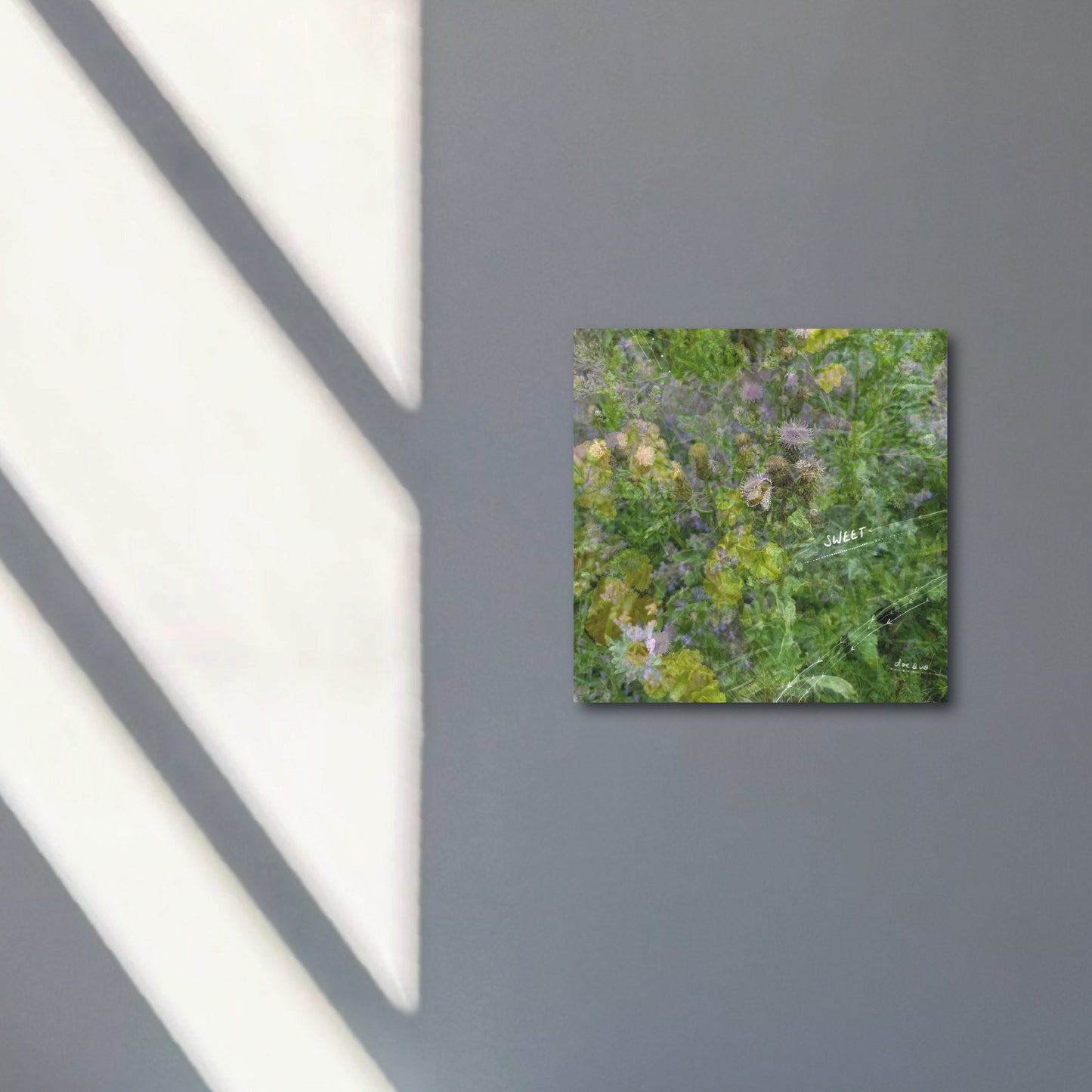 🌸 you are PRESENCE [ALUMINUM PRINT] 🚀 your sweetness makes you strong