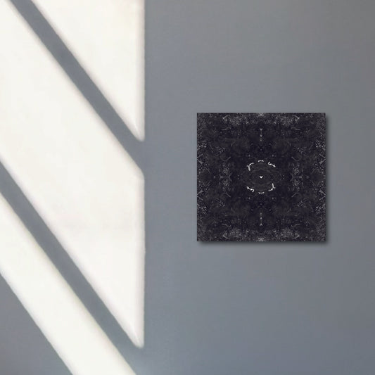 "love love love" - series: you are home, metal print