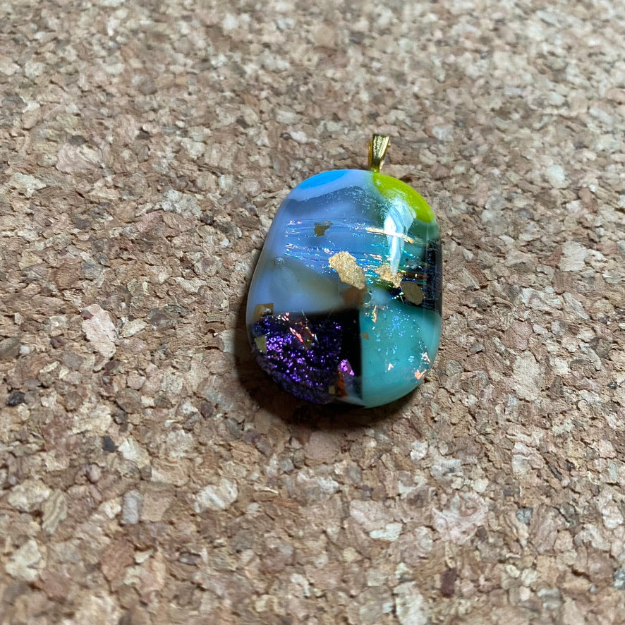 ⭐️ you are HEAVENLY [GLASS PENDANT] 🚀 we contain multitudes