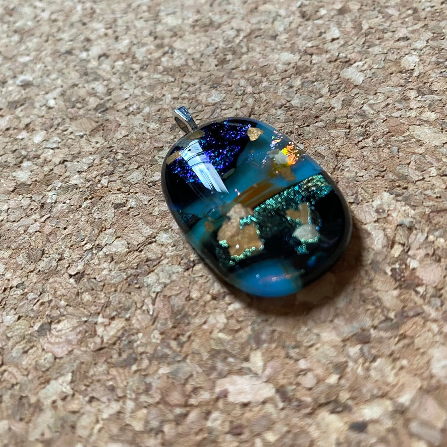 ⭐️ you are HEAVENLY [GLASS PENDANT] 🚀 heart of gold