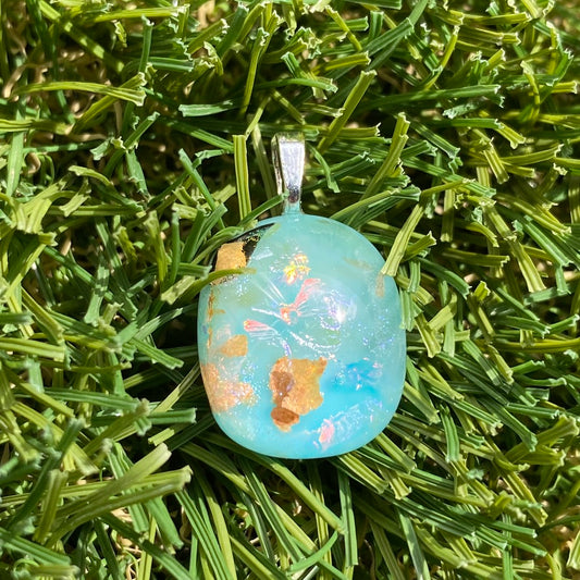 ⭐️ you are STARDUST [GLASS PENDANT] 🚀 be here now