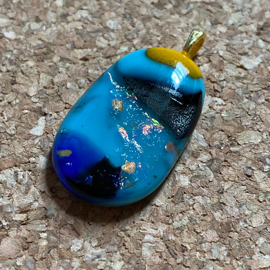 ⭐️ you are HEAVENLY [GLASS PENDANT] 🚀 lagoon bloom