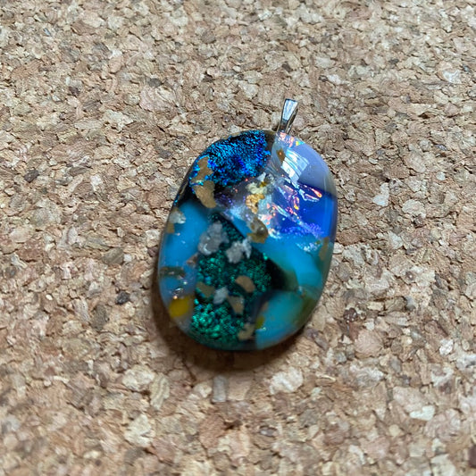 ⭐️ you are HEAVENLY [GLASS PENDANT] 🚀 paradise is a feeling