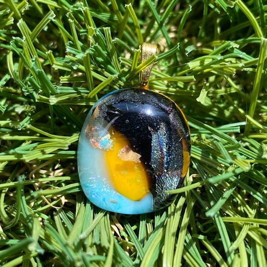 ⭐️ you are STARDUST [GLASS PENDANT] 🚀 sun sky terrarium