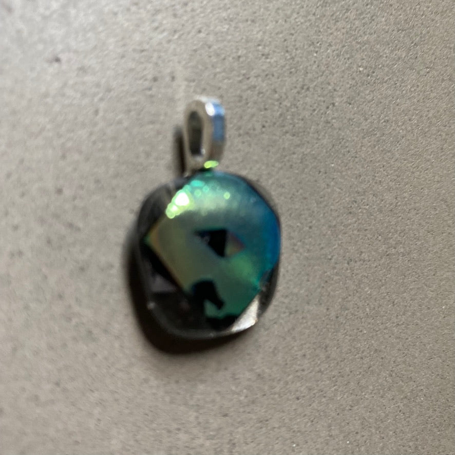 ⭐️ you are MOONKISSED [GLASS PENDANT] 🚀 pale green dot