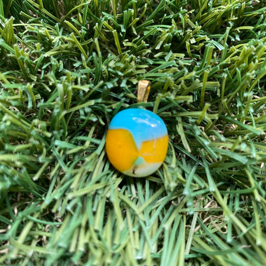 ⭐️ you are STARDUST [GLASS PENDANT] 🚀 pineapple of my eye