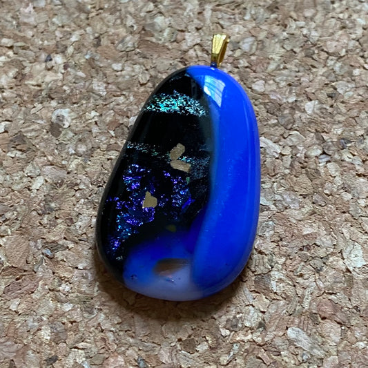⭐️ you are HEAVENLY [GLASS PENDANT] 🚀 big blue dot