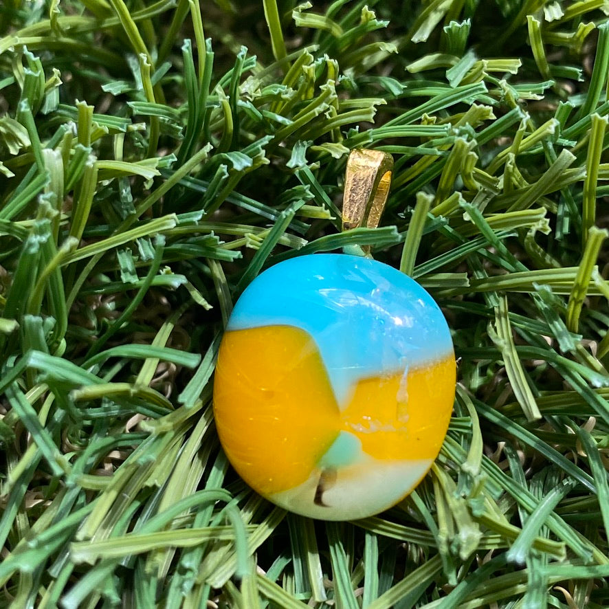 ⭐️ you are STARDUST [GLASS PENDANT] 🚀 pineapple of my eye