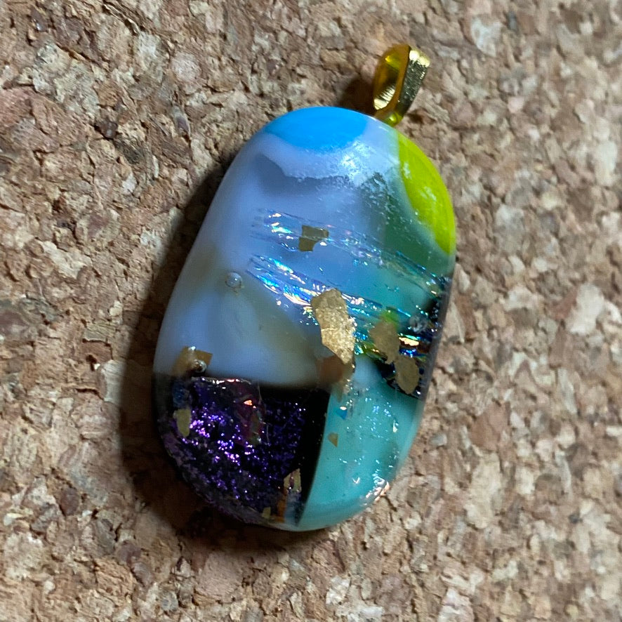 ⭐️ you are HEAVENLY [GLASS PENDANT] 🚀 we contain multitudes