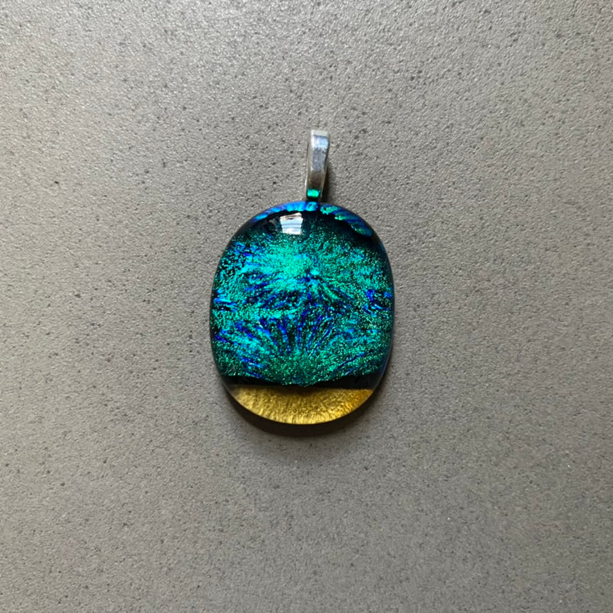 ⭐️ you are MOONKISSED [GLASS PENDANT] 🚀 cosmic smile