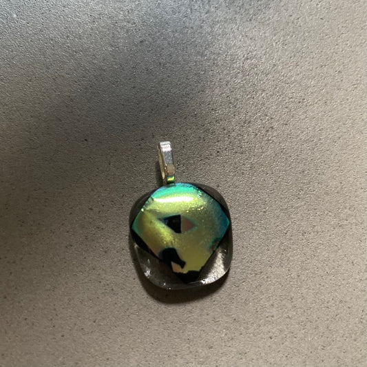 ⭐️ you are MOONKISSED [GLASS PENDANT] 🚀 pale green dot